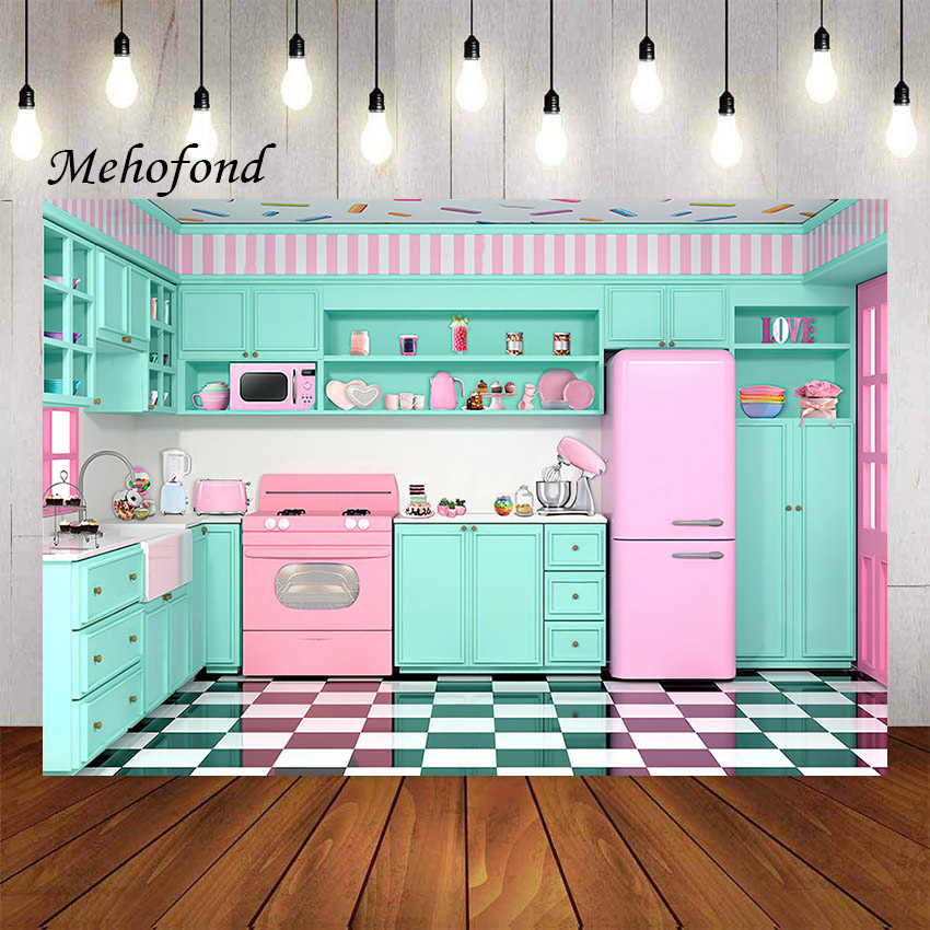 Kitchen Baking Background - Mehofond-Fondo de fotografía para niñas, telón