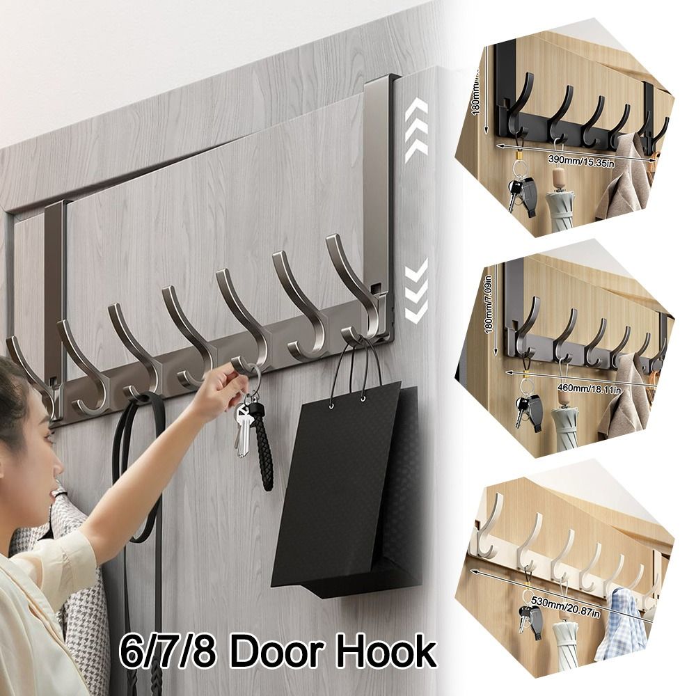 Kitchen Uncle - Gancho Adhesivo Sin Perforaciones para 6/7/8