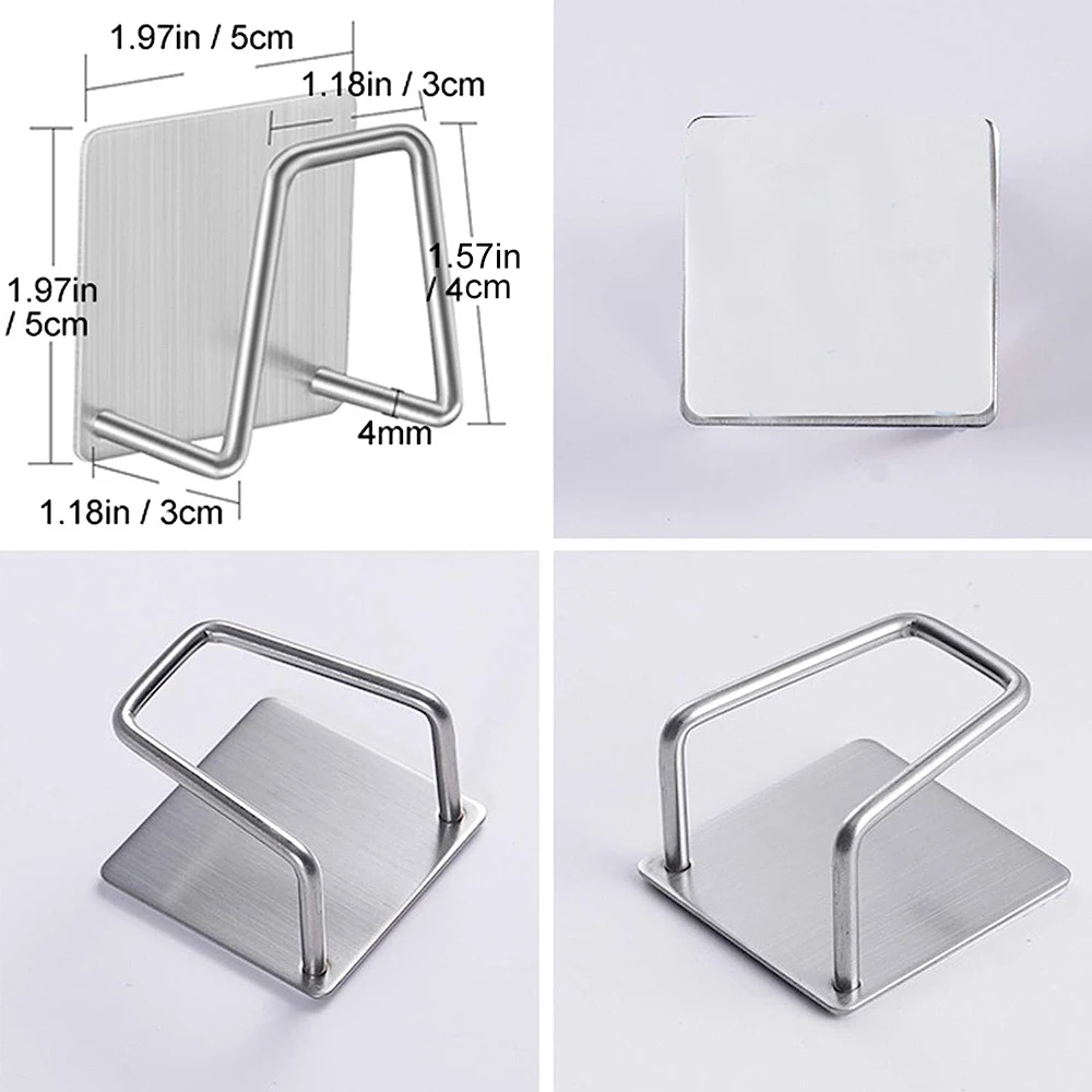 2 Soportes de Acero Inoxidable - Kitchen Uncle reseña y precio