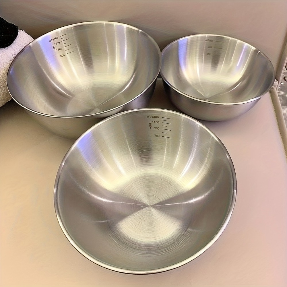 Juego de 3 recipientes de acer - Baking Kitchen Set reseña y precio