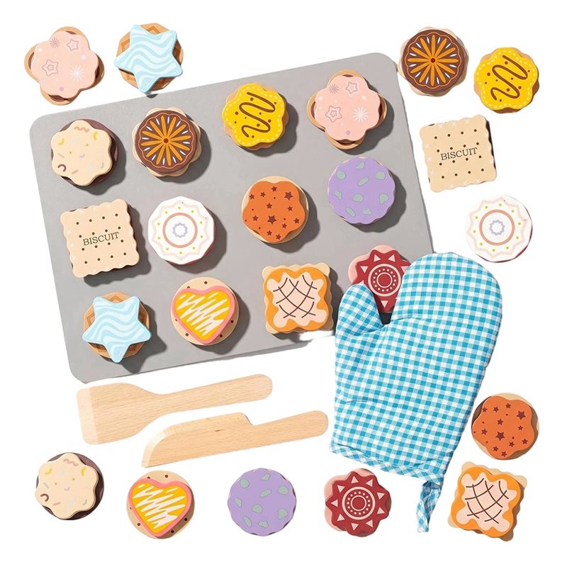 WOWFU-Juego de galletas de mad - Kitchen Kids Baking Set reseña y precio